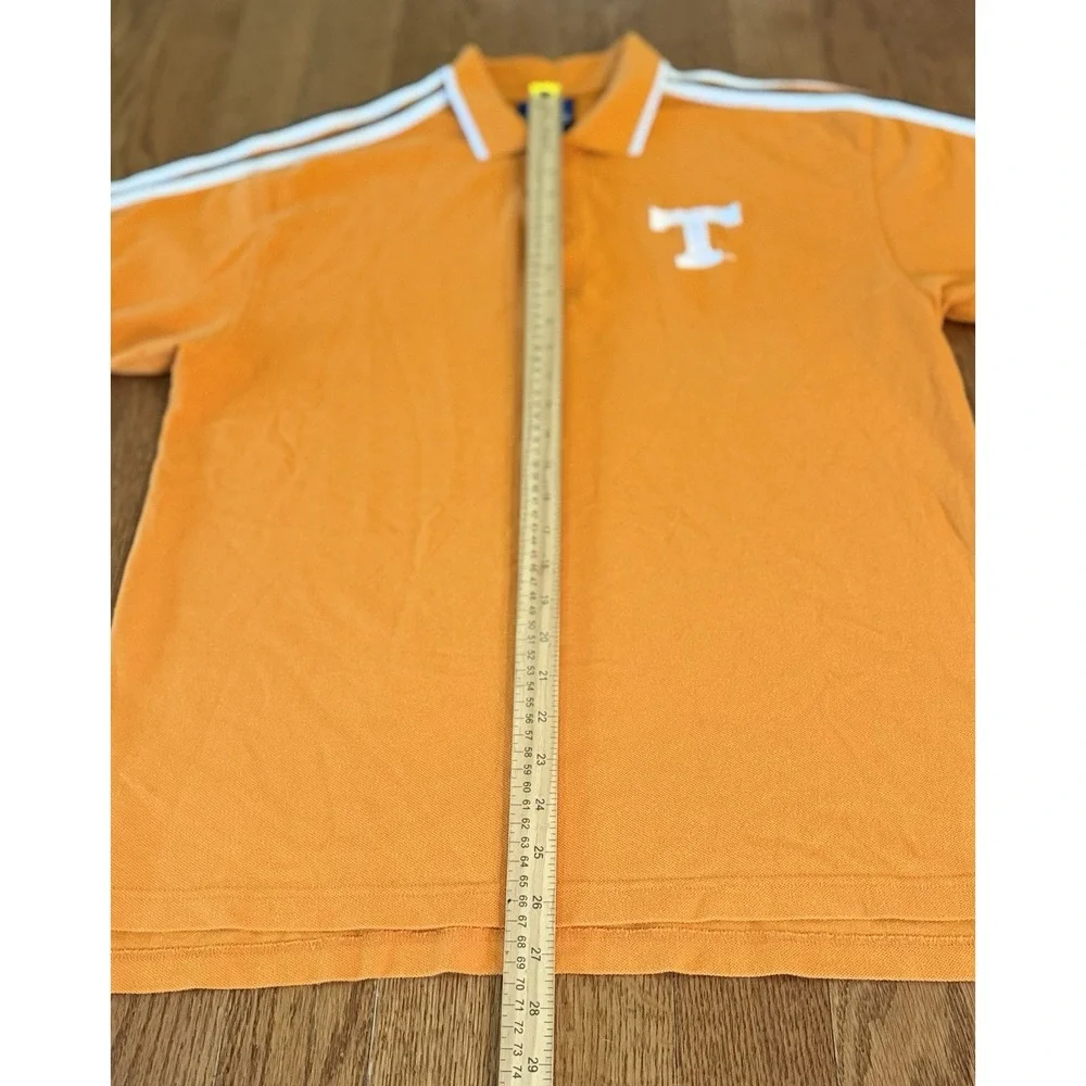 Vintage Adidas Tennessee Volunteers Shirt Mens Medium Orange NCAA Football Polo